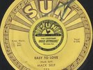 MACK SELF Easy To Love RARE ORIGINAL SUN ROCKABILLY BOPPER 45 RPM RECORD HEAR
