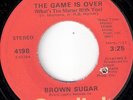 Brown Sugar Game is Over Capitol  Listen