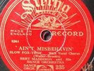 ARTHUR ROSEBERY (as Bert Maddison) Ain't Misbehavin'/ This is Heaven Condn V++