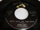SOUL/ R&B- BOBBY DAY - RCA 45 RPM- PRETTY LITTLE GIRL NEXT DOOR / BUZZ BUZZ-HEAR
