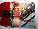 BEATLES PLEASE PLEASE ME JAPAN 20th UK CUTTING MONO RED COLOR VINYL w/OBI RARE