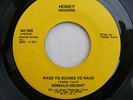 DONALD HEIGHT    RAGS TO RICHES TO RAGS    /    DANCING TO THE MUSIC OF LOVE