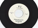 The Beatles-Please Please Me/From Me To You-White Label VJ 45