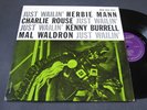 Charlie Rouse, Kenny Burrell, Mal Waldron   Just Wailin'   New Jazz LP RVG