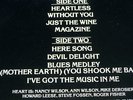 HEART Magazine MUSHROOM RECORDS 1978 rare first pressing with alternate mix NM