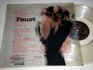 uk/germany lp FAUST same. rare clear vinyl w/insert