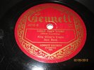 KING OLIVER'S CREOLE JAZZ BAND ON U.S. RED GENNETT 78