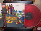 BEATLES Yellow Submarine ODEON RECORDS Japanese Import pressing RED VINYL