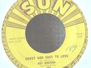 Rockabilly 45-Roy Orbison-Sweet & Easy To Love / Devil Doll-Sun 265-VG to VG+