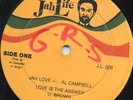 Al Campbell - Jah Love - Original Press Jah Life 12 Inch Single