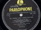 RARE UK Beatles Sgt. Pepper LP 1967 PMC OMITS A DAY IN THE LIFE COMPLETE COPY