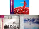 3 x LPs Rush Hemispheres Permanent Waves Grace Under Pressure Insert Japan Obi