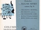 Andy Warhol cover art - Prokofiev - Alexander Nevsky, Ormandy