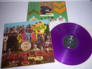 BEATLES Sgt Pepper's Lonely Hearts Club Band LP France PURPLE 1978 Pathe Marconi