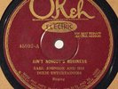 Earl Johnson & Dixie Entertainers 78 rpm Record Ain't Nobody's Business 1920s