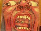 KING CRIMSON In The Court Of UK Island Pink Rim LP Prog Psych Robert Fripp ELP