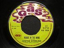 REGGIE IN THE WIND / LESTER STERLING  /  orig  GAS  7 in (  TOP TUNE  ) 1968