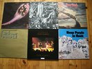 6 LPs von Deep Purple: Fireball, In Rock, Made in Japan, Stormbringer, u.a.