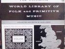 Alan Lomax World Library of Folk and Primitive Music Columbia AKL 4943