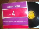 SONNY ROLLINS Plus Four 1ED USA Prestige 7038 LP DG RVG 446 W.50th ST. NYC MINT-