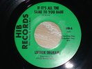 IF IT'S ALL THE SAME TO YOU / EXUS TREK LUTHER INGRAM