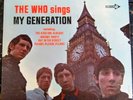 THE WHO Sings My Generation M- orig U.S. LP no cutout markings
