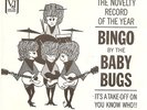 The Baby Bugs - Bingo - Vee Jay - RARE Promo 1964  Picture Sleeve EX  BEATLES