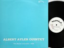 ALBERT AYLER QUINTET THE BERLIN CONCERTS 1966 RARE LP