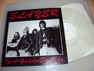 SLAYER   In-A-Gadda-Da-Vida  RARE LIVE in Essen Bootleg LP Clear Vinyl
