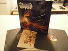 HOODED MENACE - NEVER CROSS THE DEAD 2LP Black Vinyl OOP Portal Acid Witch Death