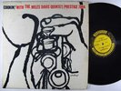 MILES DAVIS QUINTET Cookin' With LP on Prestige DG mono