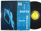 MILES DAVIS & SONNY ROLLINS Dig LP on Prestige DG mono