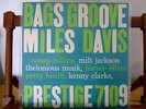 Miles Davis  Bags Groove Prestige 50th NYC Free Shipping