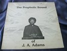 Hear Rare Black Gospel Soul Funk Boogie LP: J.A. Adams - The Prophetic Sound