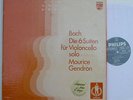 Maurice GENDRON Philips 3 Lp Box set BACH 6 Suites