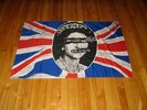 ORIGINAL JAMIE REID PROMOTIONAL FLAG SEX PISTOLS GOD SAVE THE QUEEN BANNER PROMO
