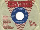 Elvis Presley - Heartbreak Hotel  RARE ORIG Canadian Light Blue RCA Victor 7