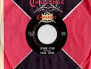 Rockabilly 45 FOUR TEENS Spark Plug/Go Little Go Cat Challenge HEAR