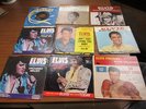 9 Elvis 45s in picture sleeve Rags to Riches, Unchained Melody, Crying in Chapel