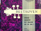 VG Westminster 1952 VIENNA KONZERTHAUS QUARTET beethoven string no 1 LP WL 5127