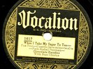 RARE KING OLIVER 78 (CHOCOLATE DANDIES) WHEN I TAKE MY SUGAR TO TEA  VOC.1617 E-