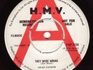 Chad Carson They Were Wrong HMV DEMO 1963 RGM Joe Meek