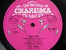 PETER HAMMILL - FOOL'S MATE -PINK SCROLL CHARISMA 1ST UK Van Der Graaf