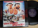 DOUBLE TROUBLE-TERENCE HILL & BUD SPENCER-RARE ORIGINAL SWISS LP 1984-SOUNDTRACK