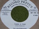 THE HEARTBREAKERS-THERE IS TIME B/W IT'S OK WITH ME-WHITE LABEL PROMO