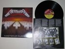 METALLICA MASTER OF PUPPETS LP + INNER ORIGINAL UK PRESS MFN 60 A3/B3 ALL EX.