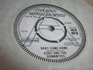EX+ UK DEMO 45 - LONDON - RUBY & THE ROMANTICS - BABY COME HOME