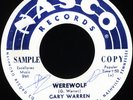GARY WARREN Werewolf / Midnight Rain (Nasco 6017) Popcorn Rockabilly 45 NM