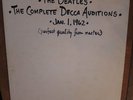 The Beatles- The Complete Decca Auditions   Jan. 1, 1962 LP
