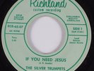 Black Gospel 45 SILVER TRUMPETS If You Need Jesus RICHLAND HEAR